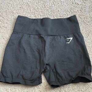Women's charcoal gray Gymshark Shorts
